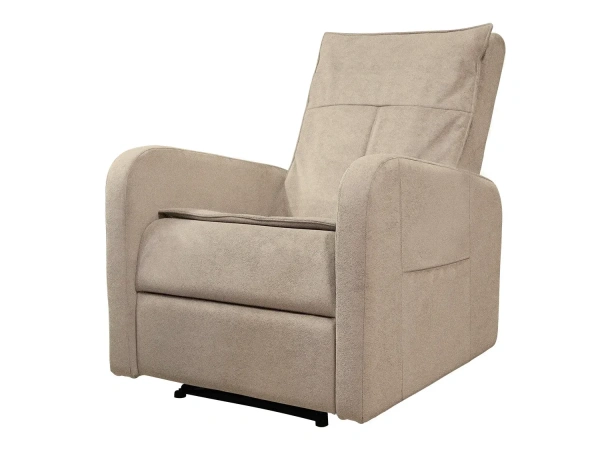 Массажное кресло реклайнер с электроприводом FUJIMO E-COMFORT CHAIR F3005 FEF Ваниль (Sakura 4)