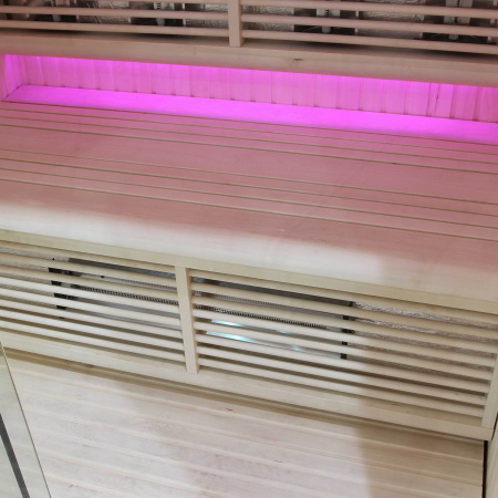 Инфракрасная сауна Mexda WS-1414 красный кедр 1500*1050*1900