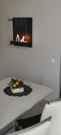 Настенный биокамин Firezo Taglio vetro 900